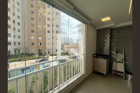 Varanda de apartamento à venda com 2 quartos, 42m² em Várzea da Barra Funda, São Paulo