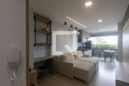 Sala de apartamento para alugar com 1 quarto, 44m² em Itaim Bibi, São Paulo