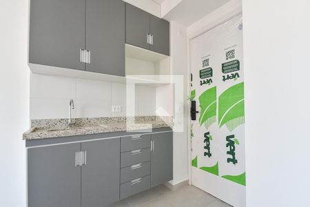 Sala/cozinha de apartamento à venda com 1 quarto, 27m² em Ipiranga, São Paulo