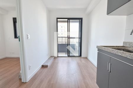 Sala/cozinha de apartamento à venda com 1 quarto, 27m² em Ipiranga, São Paulo