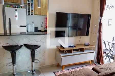 sala de apartamento para alugar com 2 quartos, 54m² em Novo Osasco, Osasco