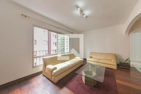 Sala de apartamento para alugar com 3 quartos, 110m² em Brooklin, São Paulo