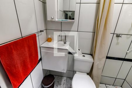 Banheiro da Suíte 1 de casa para alugar com 3 quartos, 101m² em Jardim Saint Moritz, Taboão da Serra