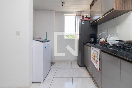 Cozinha e Área de Serviço de apartamento para alugar com 2 quartos, 55m² em Vila Nova, Porto Alegre
