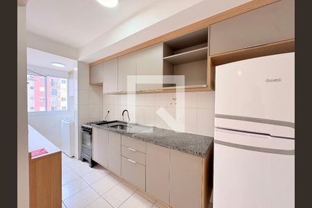 Cozinha de apartamento à venda com 2 quartos, 53m² em Residencial Paraiso, Várzea Paulista