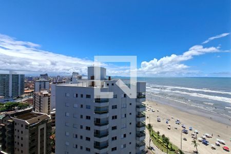 Vista da Sacada de apartamento para alugar com 3 quartos, 100m² em Vila Caiçara, Praia Grande