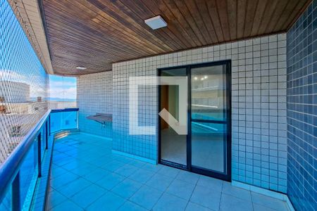 Sacada de apartamento para alugar com 3 quartos, 100m² em Vila Caiçara, Praia Grande