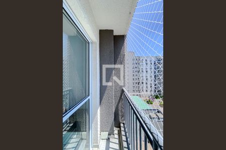 Varanda da Sala de apartamento para alugar com 2 quartos, 45m² em Parque da Mooca, São Paulo