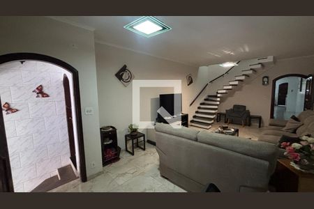 Sala  de casa à venda com 3 quartos, 181m² em Jardim Ana Maria, Santo André