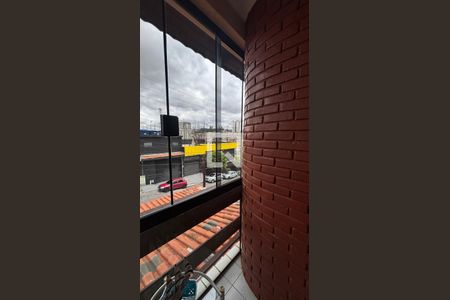 Varanda da Suíte de casa à venda com 3 quartos, 181m² em Jardim Ana Maria, Santo André
