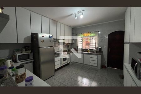 Sala de Jantar - Cozinha de casa à venda com 3 quartos, 181m² em Jardim Ana Maria, Santo André