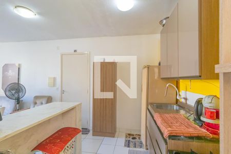 Sala/Cozinha de apartamento para alugar com 2 quartos, 48m² em Fátima, Canoas
