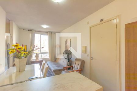 Sala/Cozinha de apartamento para alugar com 2 quartos, 48m² em Fátima, Canoas
