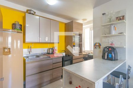 Sala/Cozinha de apartamento para alugar com 2 quartos, 48m² em Fátima, Canoas