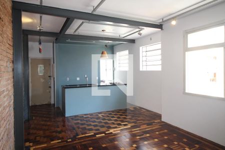 Sala/Cozinha de apartamento à venda com 2 quartos, 72m² em Rio Branco, Porto Alegre