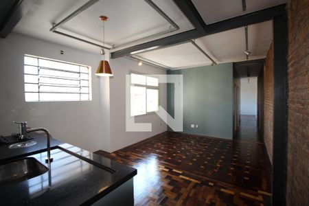 Sala/Cozinha de apartamento à venda com 2 quartos, 72m² em Rio Branco, Porto Alegre