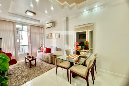 Sala  de apartamento à venda com 3 quartos, 85m² em Copacabana, Rio de Janeiro