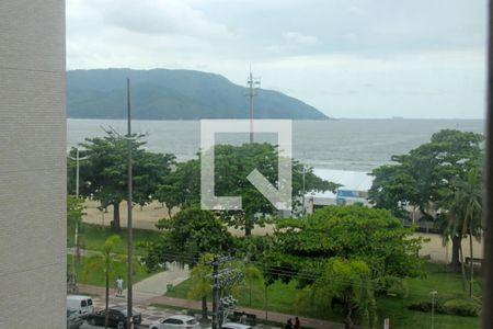 Vista da Suite de apartamento para alugar com 3 quartos, 148m² em Boqueirão, Santos
