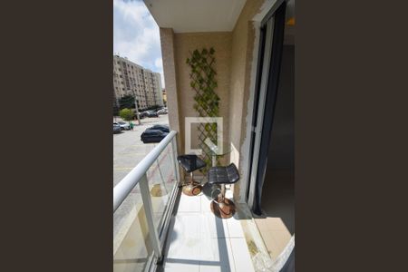 Varanda da Sala de apartamento para alugar com 2 quartos, 51m² em Taquara, Rio de Janeiro
