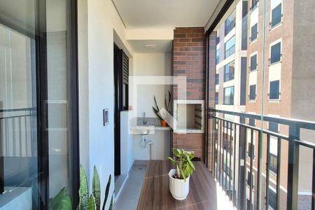 Varanda da sala  de apartamento para alugar com 2 quartos, 67m² em Swiss Park, Campinas