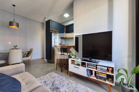 Sala  de apartamento para alugar com 2 quartos, 67m² em Swiss Park, Campinas