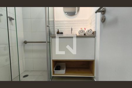 Banheiro  de kitnet/studio à venda com 1 quarto, 23m² em Vila Mariana, São Paulo