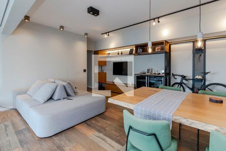 Sala de apartamento para alugar com 2 quartos, 107m² em Cidade Monções, São Paulo