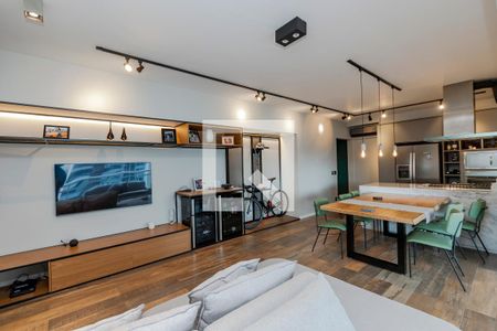 Sala de apartamento para alugar com 2 quartos, 107m² em Cidade Monções, São Paulo
