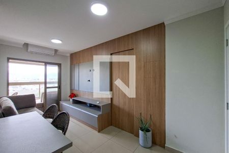 Sala de apartamento para alugar com 2 quartos, 63m² em Boqueirão, Praia Grande