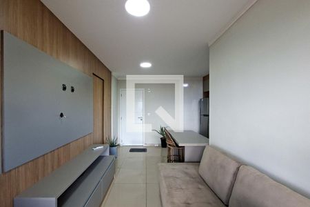 Sala de apartamento para alugar com 2 quartos, 63m² em Boqueirão, Praia Grande
