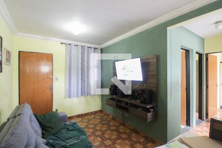 Sala de apartamento à venda com 2 quartos, 50m² em Juliana, Belo Horizonte