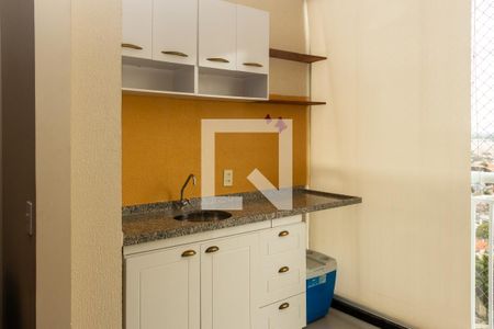 Varanda da Sala de apartamento à venda com 2 quartos, 80m² em Campininha, São Paulo