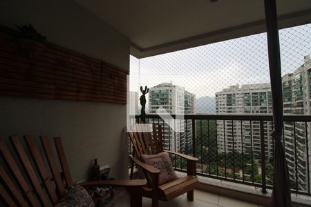 Sala - Varanda de apartamento para alugar com 2 quartos, 78m² em Barra Olímpica, Rio de Janeiro