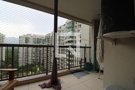 Sala - Varanda de apartamento para alugar com 2 quartos, 78m² em Barra Olímpica, Rio de Janeiro