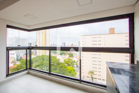 Sala/Cozinha/Área de serviço de apartamento para alugar com 3 quartos, 65m² em Vila Assunção, Santo André