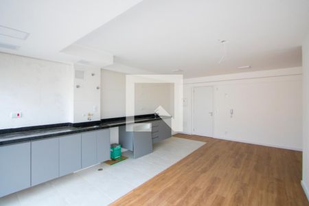 Sala/Cozinha/Área de serviço de apartamento para alugar com 3 quartos, 65m² em Vila Assunção, Santo André