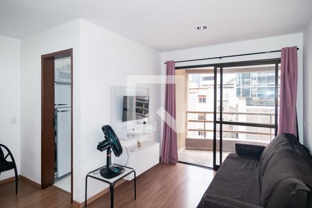 Sala de apartamento para alugar com 1 quarto, 43m² em Bela Vista, São Paulo