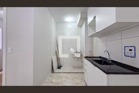 Cozinha de apartamento para alugar com 2 quartos, 38m² em Vila Isa, São Paulo
