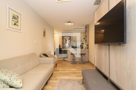 Sala de apartamento à venda com 3 quartos, 68m² em Vila Anglo Brasileira, São Paulo