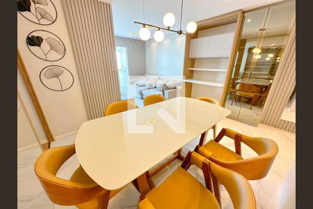 Sala de Jantar de apartamento para alugar com 2 quartos, 78m² em Barreiros, São José