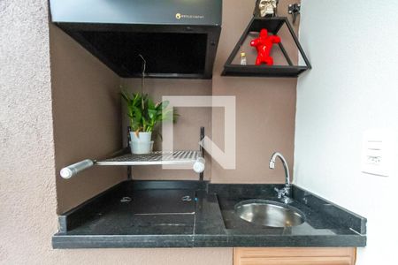 Varanda Gourmet de apartamento à venda com 2 quartos, 51m² em Santa Terezinha, São Bernardo do Campo