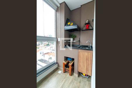 Varanda Gourmet de apartamento à venda com 2 quartos, 51m² em Santa Terezinha, São Bernardo do Campo