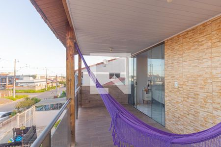 Varanda da Suíte de casa à venda com 3 quartos, 151m² em Olaria, Canoas