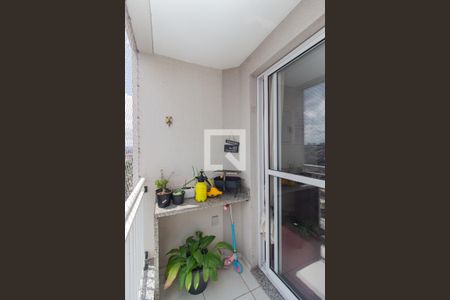 Varanda da Sala de apartamento à venda com 2 quartos, 55m² em Vila Santana, São Paulo