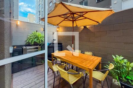 Varanda da Sala de apartamento para alugar com 2 quartos, 55m² em Mooca, São Paulo