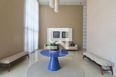 Hall de entrada de apartamento para alugar com 3 quartos, 220m² em Jardim Tejereba, Guarujá