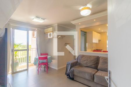 Sala de apartamento para alugar com 2 quartos, 57m² em Igara, Canoas