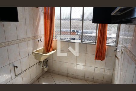 Cozinha de apartamento à venda com 2 quartos, 55m² em Vila Rio de Janeiro, Guarulhos