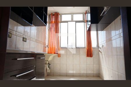 Cozinha de apartamento à venda com 2 quartos, 55m² em Vila Rio de Janeiro, Guarulhos
