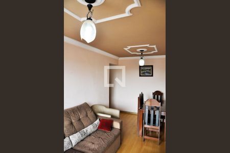 Detalhe - Sala e Sala de Jantar de apartamento à venda com 2 quartos, 56m² em Vila Amélia, São Paulo